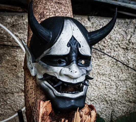 Shadow Oni Mask – The Essence of Darkness Hannya Japanese Mask